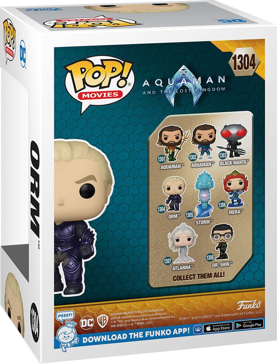EMP "Aquaman And The Lost Kingdom - Orm Vinyl Figur 1304" Funko Pop! Von Aquaman