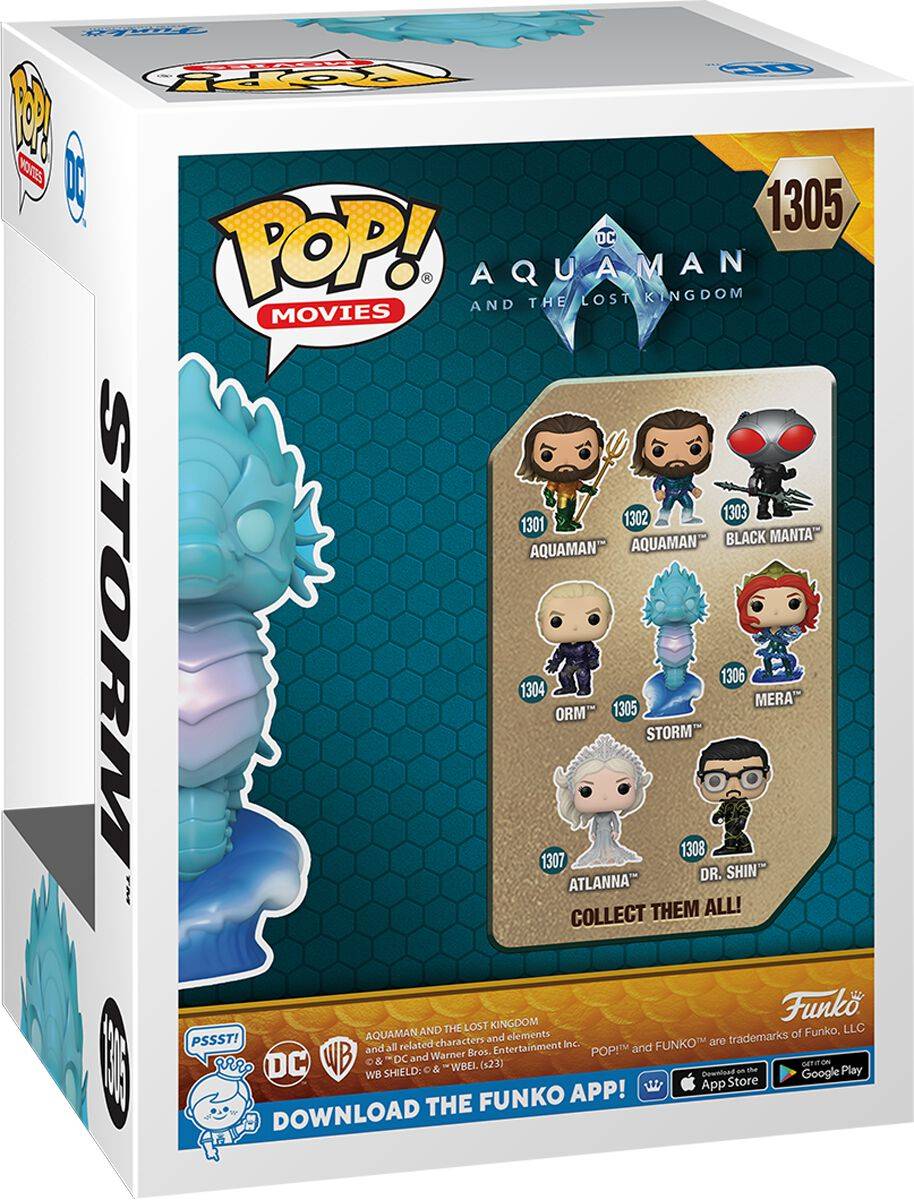 EMP "Aquaman And The Lost Kingdom - Storm Vinyl Figur 1305" Funko Pop! Von Aquaman