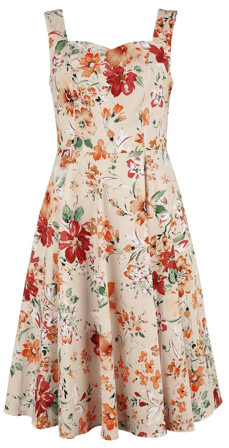 EMP "Ariana Floral Swing Dress" Mittellanges Kleid multicolor von H&R London