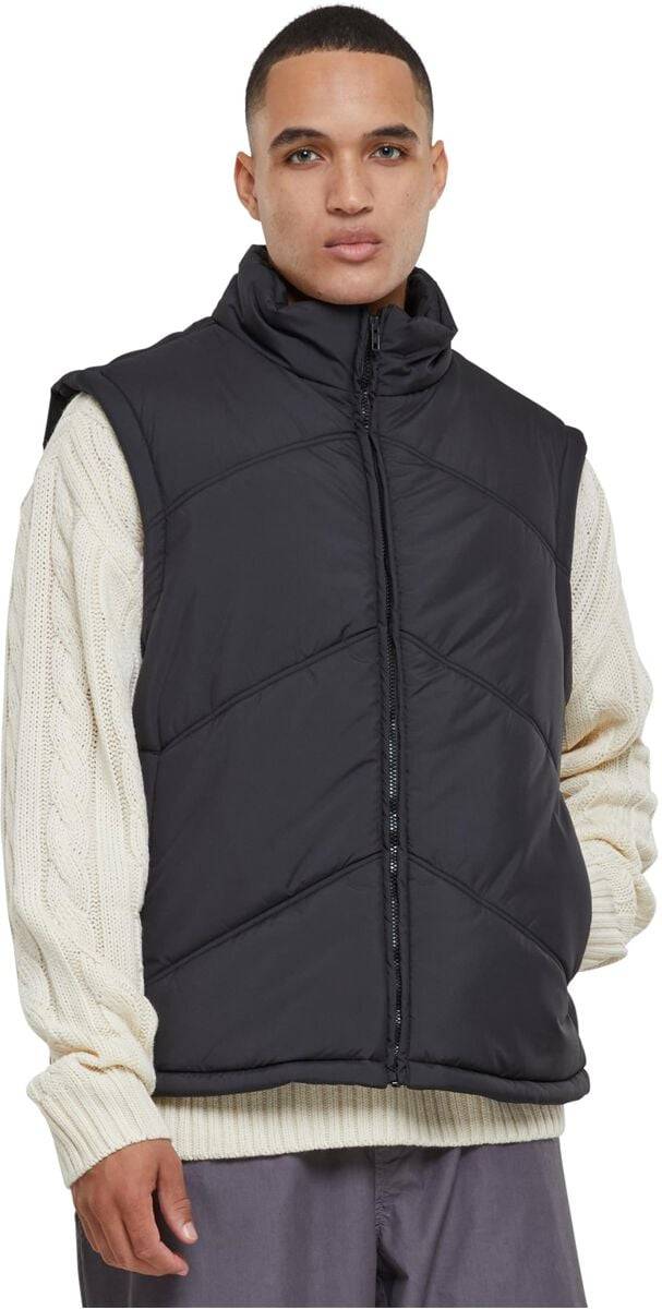 EMP "Arrow Puffer Vest" Weste Schwarz Von Urban Classics
