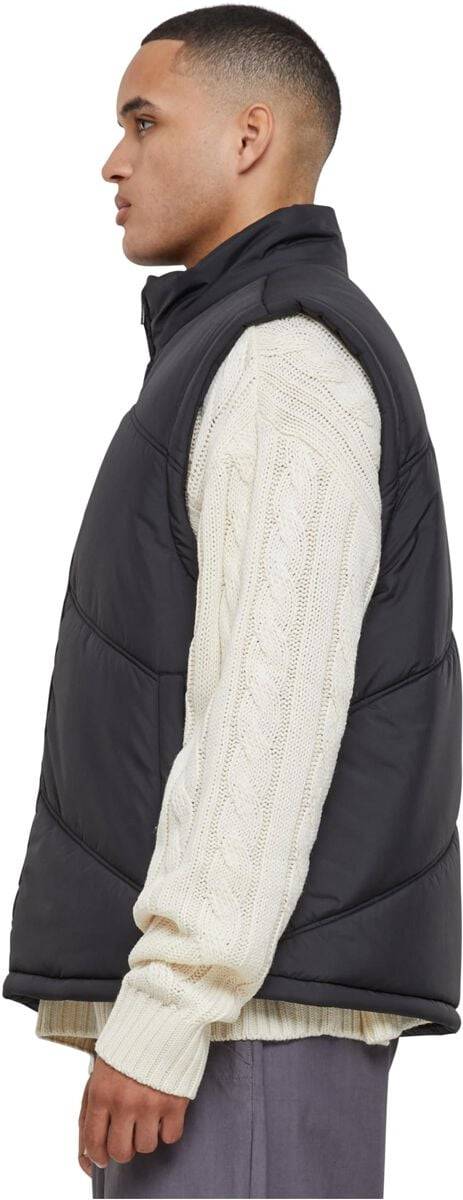 EMP "Arrow Puffer Vest" Weste Schwarz Von Urban Classics