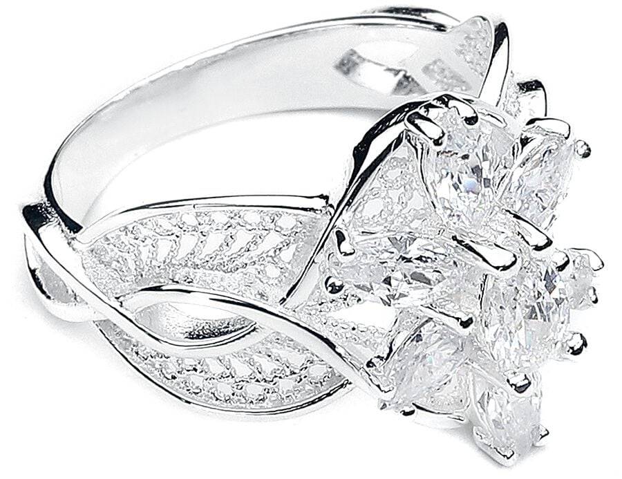 EMP "Arwens Abendstern" Ring Silberfarben Von Der Herr Der Ringe