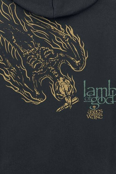 EMP "Ashes Of The Wake Time" Kapuzenpullover Schwarz Von Lamb Of God