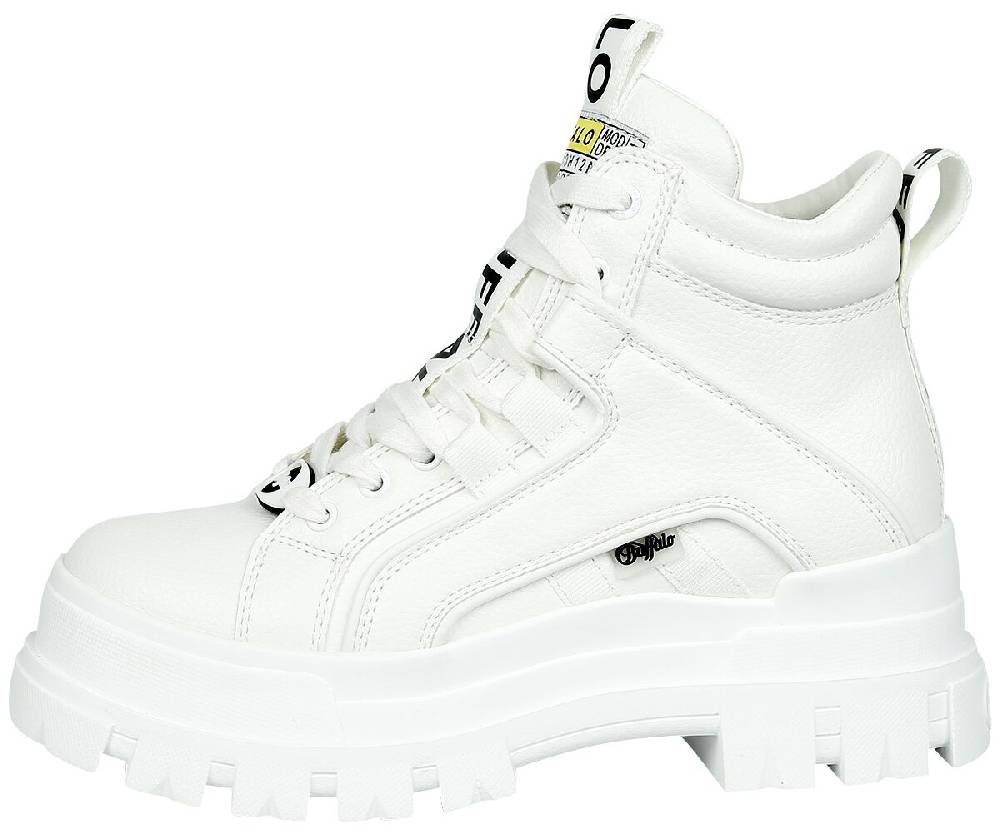 EMP "Aspha NC Mid Vegan Nappa" Sneaker High Weiß Von Buffalo