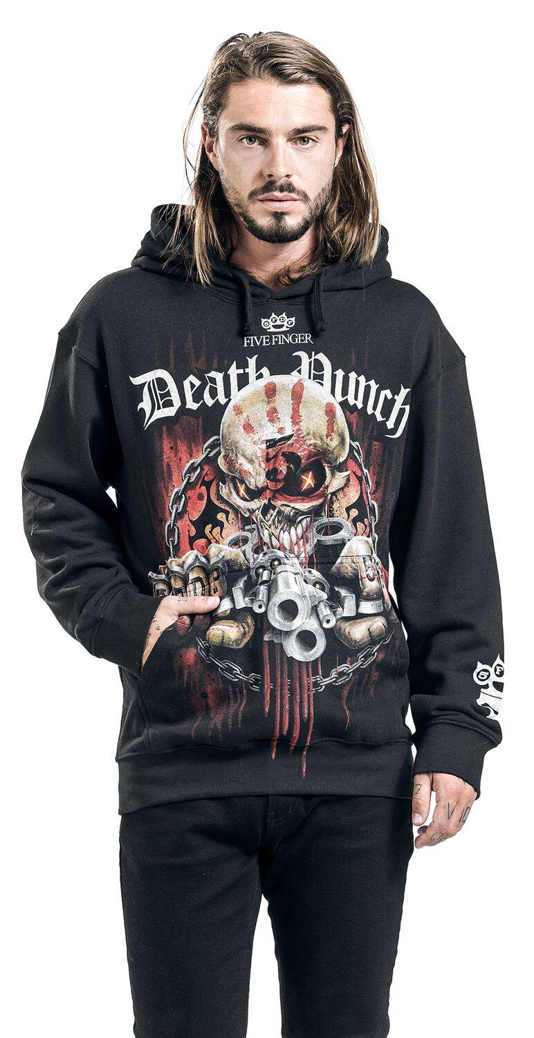 EMP "Assassin" Kapuzenpullover Schwarz Von Five Finger Death Punch
