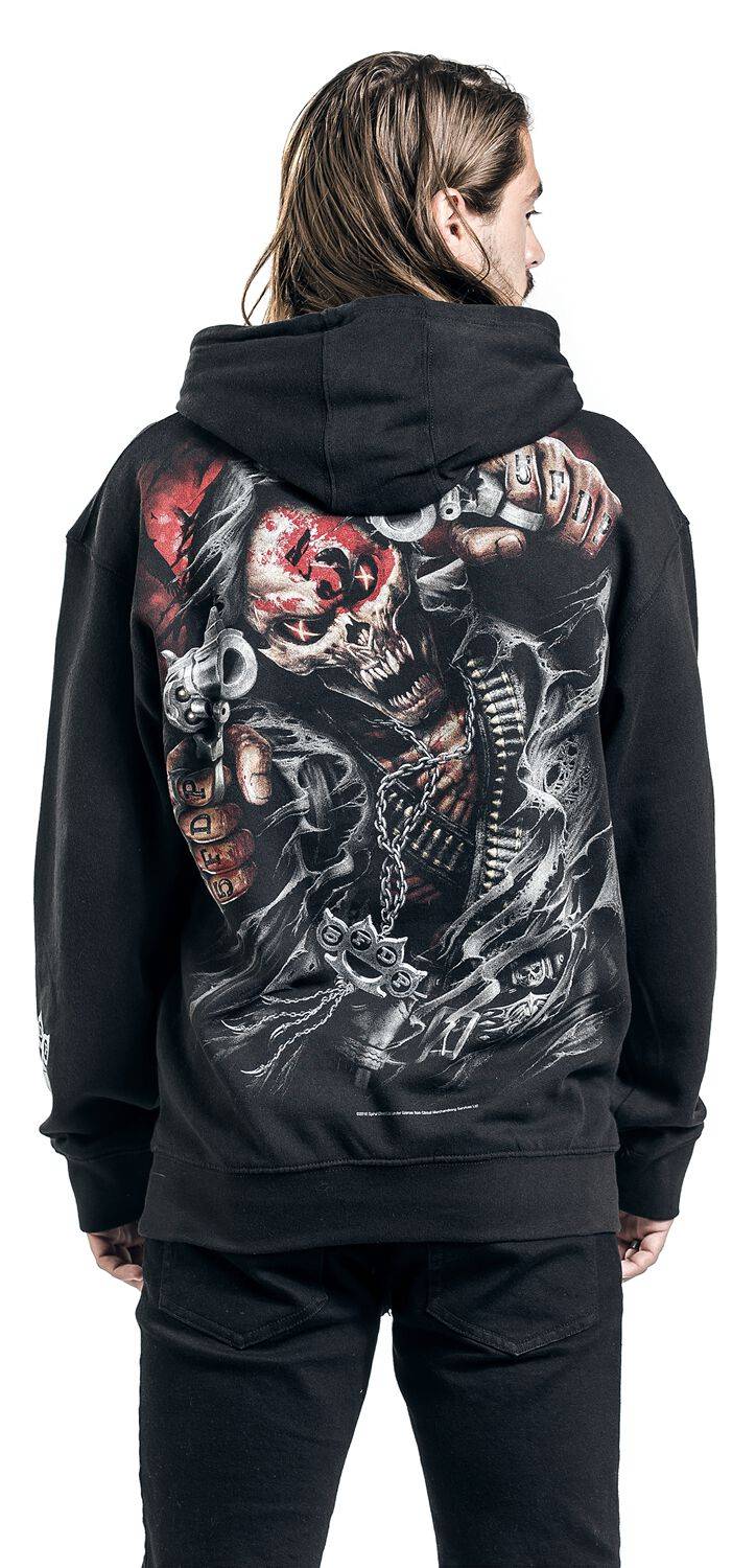 EMP "Assassin" Kapuzenpullover Schwarz Von Five Finger Death Punch