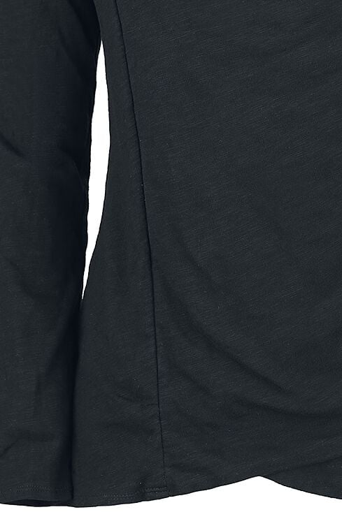 EMP "Asymmetric Slub Yarn Zipper" Cardigan Schwarz Von RED By EMP