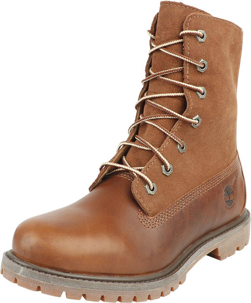 EMP "Authentics Teddy Fleece WP Fold-Down" Boot braun von Timberland