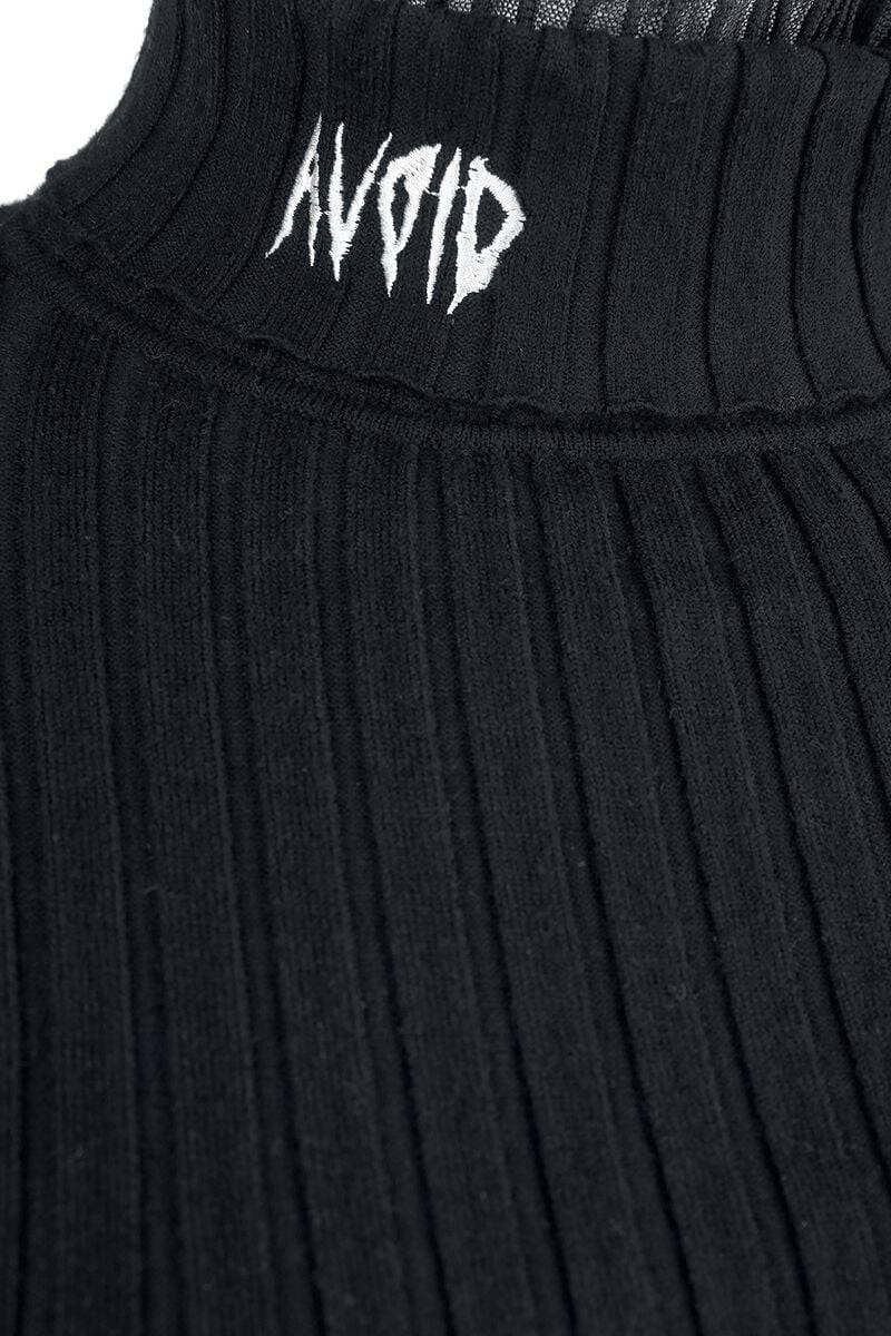 EMP "Avoid Turtle Neck Sweater" Sweatshirt Schwarz Von Jawbreaker