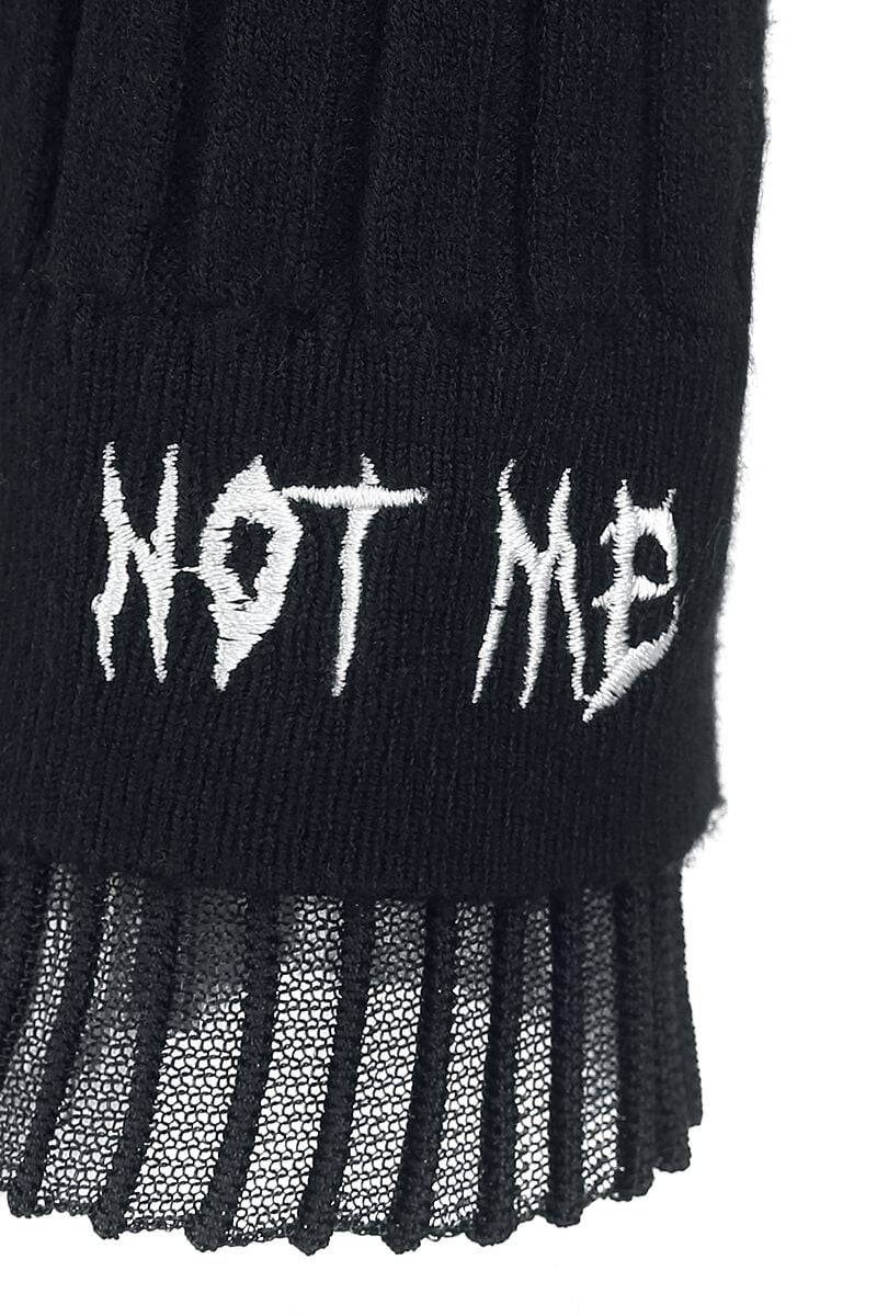 EMP "Avoid Turtle Neck Sweater" Sweatshirt Schwarz Von Jawbreaker