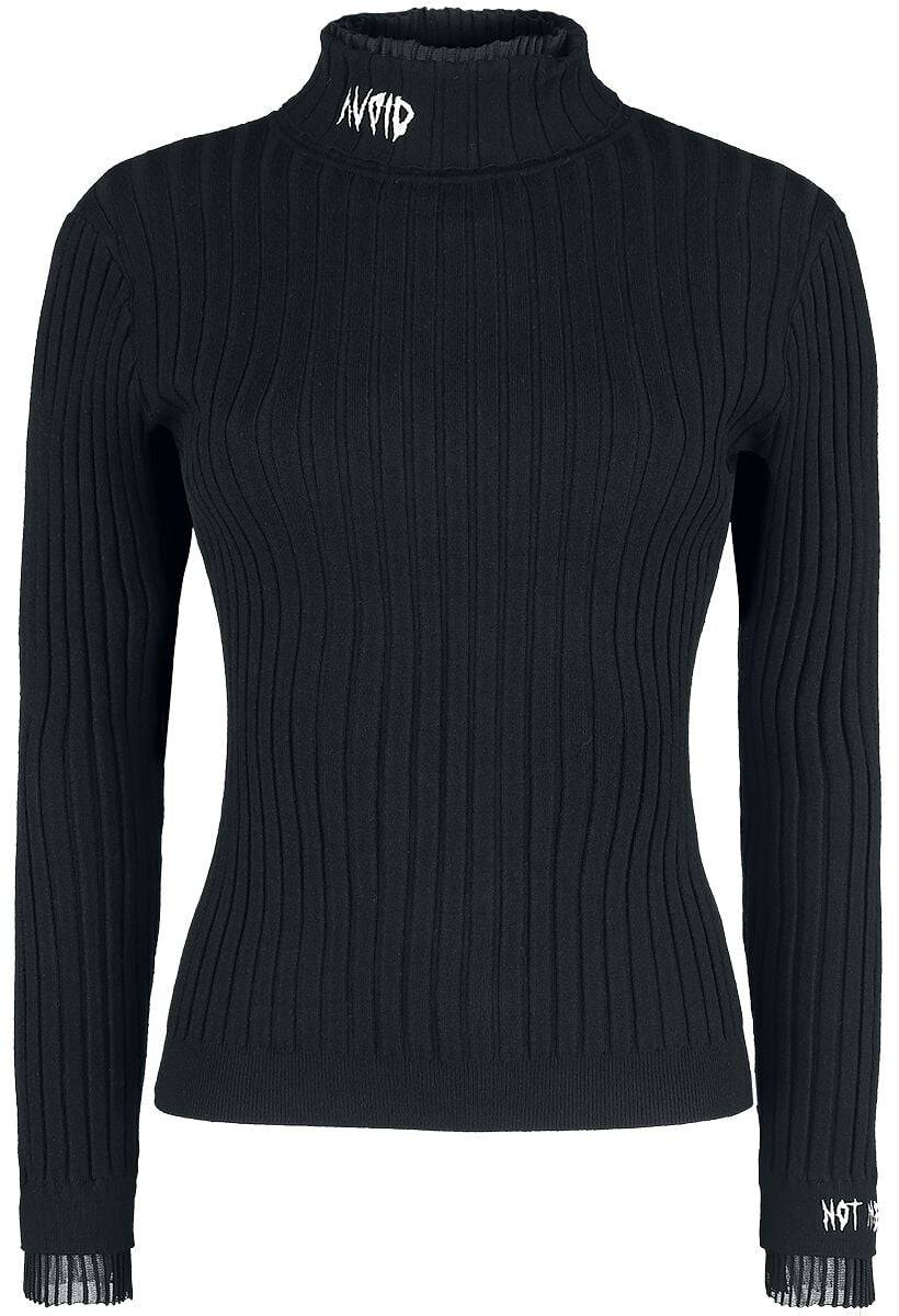 EMP "Avoid Turtle Neck Sweater" Sweatshirt schwarz von Jawbreaker
