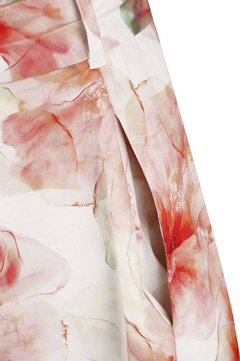 EMP "Ayla Floral Swing Dress" Mittellanges Kleid Multicolor Von H&R London