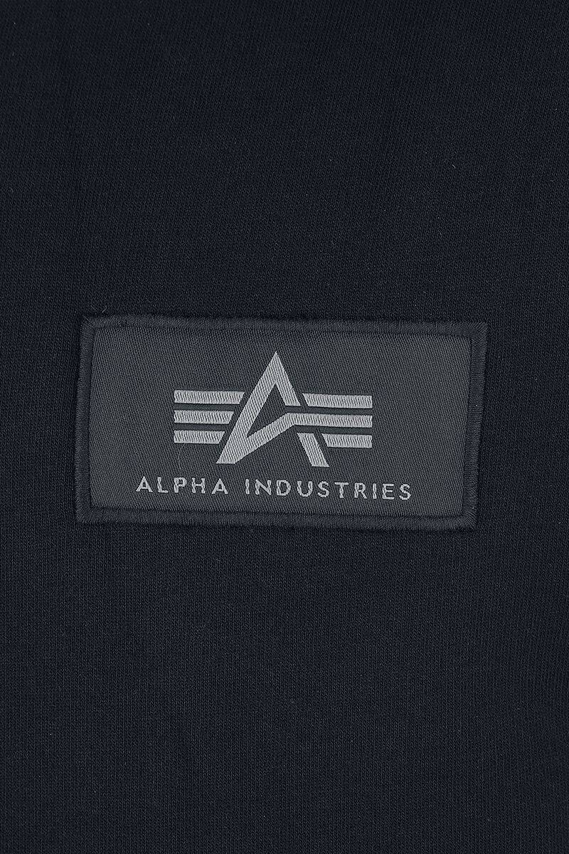 EMP "BACK PRINT HOODY CAMO PRINT" Kapuzenpullover Schwarz Von Alpha Industries