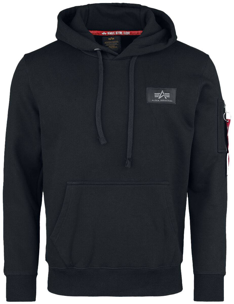 EMP "BACK PRINT HOODY CAMO PRINT" Kapuzenpullover schwarz von Alpha Industries