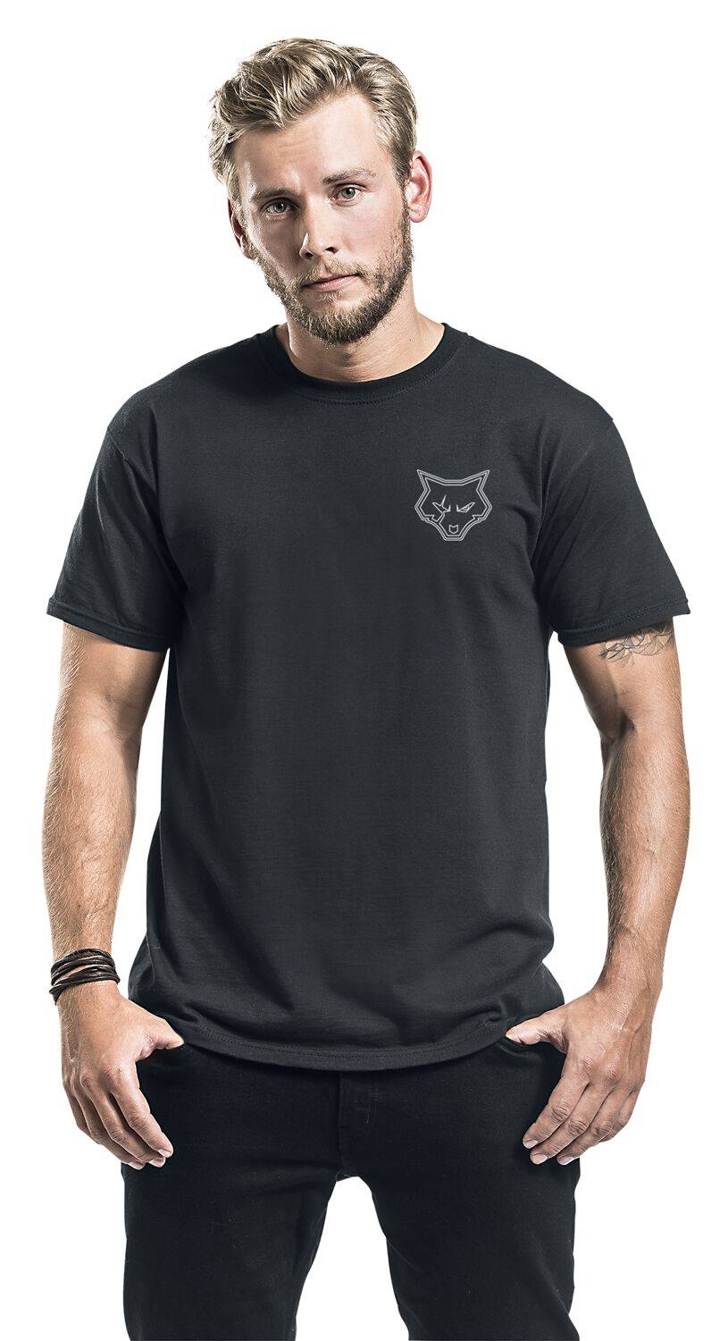 EMP "Bad F*cking Wolves" T-Shirt Schwarz Von Bad Wolves