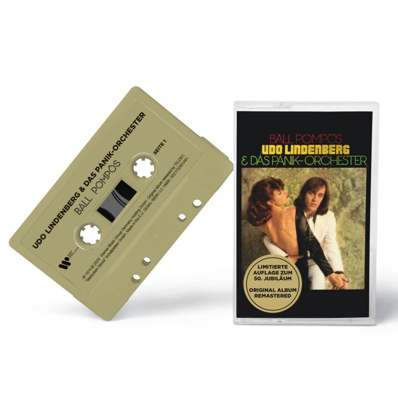 EMP "Ball Pompös (50th Anniversary Edition) limitierte Kassette" MC von Udo Lindenberg & Das Panik-Orchester