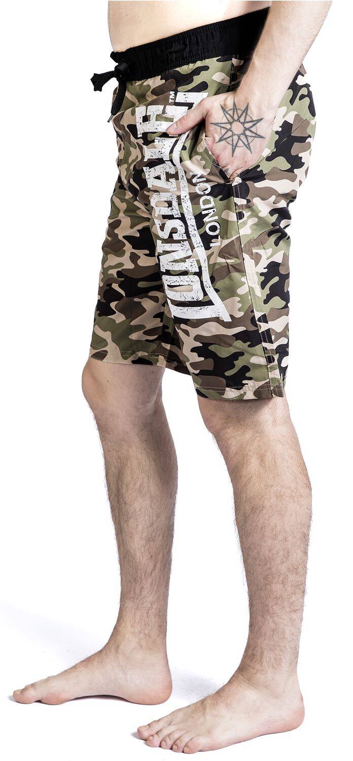 EMP "BALLYMENA" Badeshort Woodland Von Lonsdale London