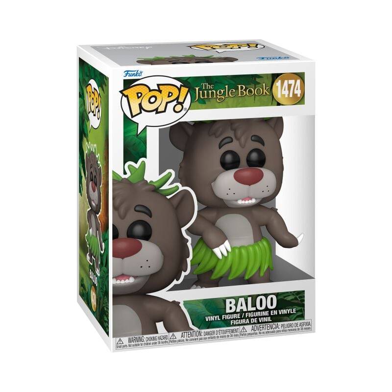 EMP "Baloo Vinyl Figur 1474" Funko Pop! multicolor von Das Dschungelbuch