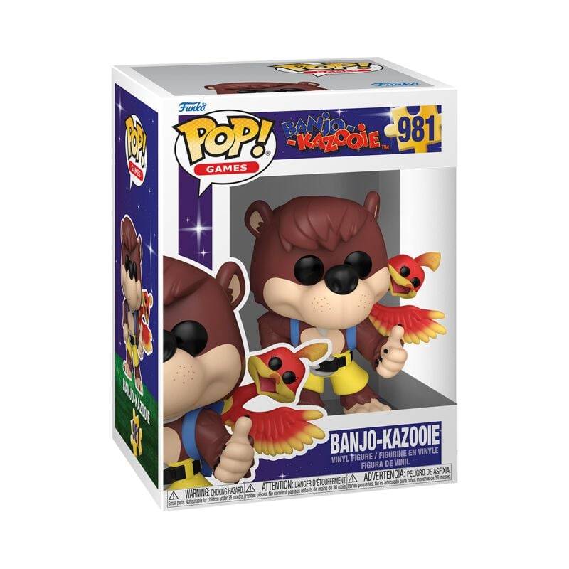 EMP "Banjo & Kazooie Vinyl Figur 981" Funko Pop! multicolor von Banjo Kazooie: Schraube locker