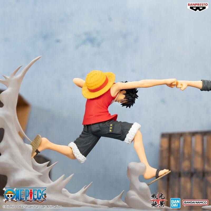 EMP "Banpresto - Monkey D. Luffy (Senkozekkei)" Sammelfiguren Multicolor Von One Piece