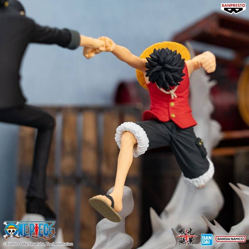 EMP "Banpresto - Monkey D. Luffy (Senkozekkei)" Sammelfiguren Multicolor Von One Piece