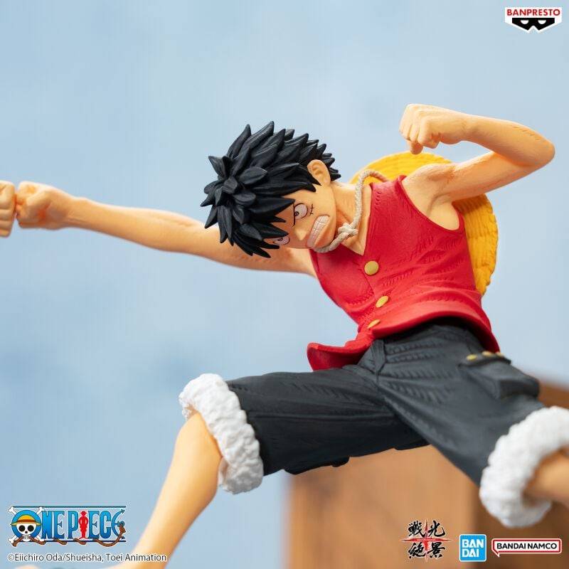 EMP "Banpresto - Monkey D. Luffy (Senkozekkei)" Sammelfiguren Multicolor Von One Piece