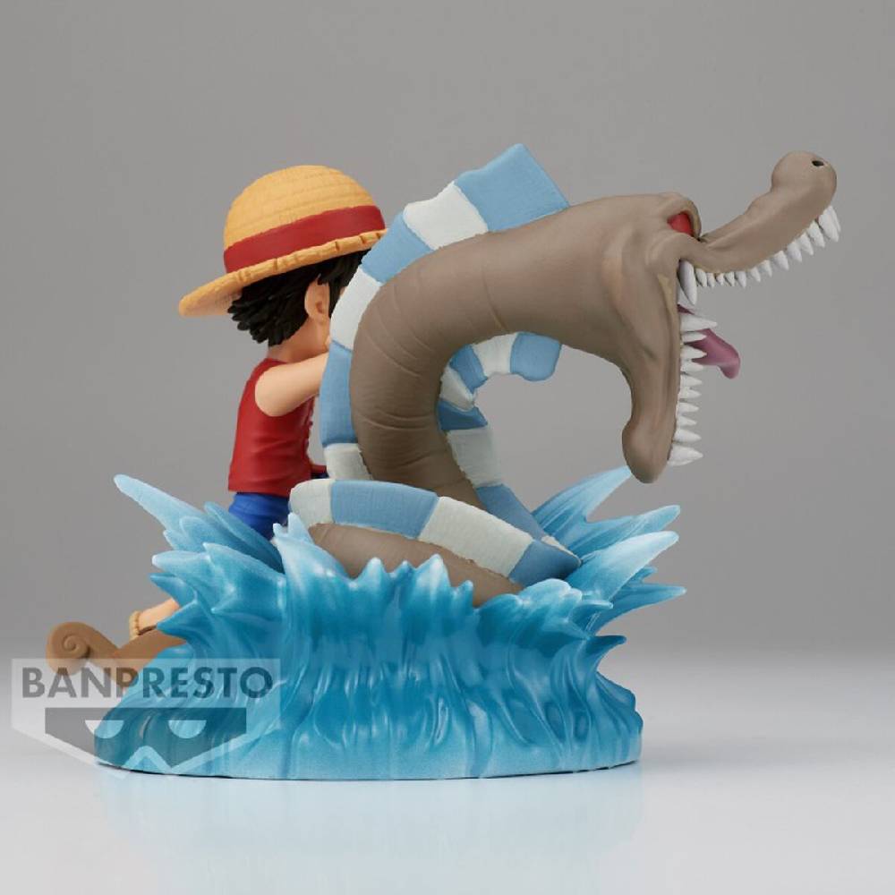 EMP "Banpresto - Monkey D. Luffy Vs. Local Sea Monster" Sammelfiguren Multicolor Von One Piece