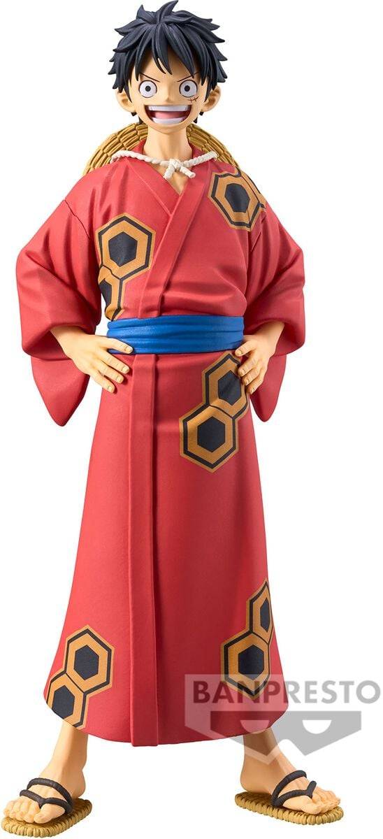 EMP "Banpresto - The Grandline Series - Wanokuni Monkey D. Luffy - Yukata ver." Sammelfiguren multicolor von One Piece