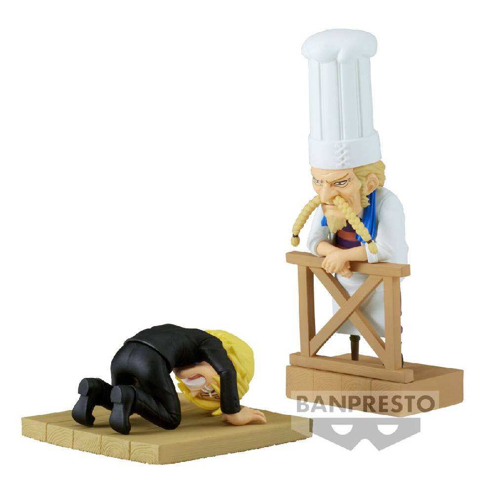 EMP "Banpresto - World Collectable Figure Log Stories - Sanji And Zeff" Sammelfiguren multicolor von One Piece