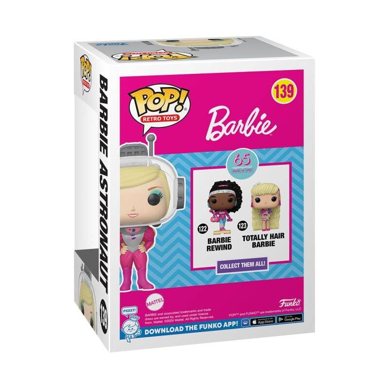 EMP "Barbie Astronaut Vinyl Figur 139" Funko Pop! Multicolor Von Barbie