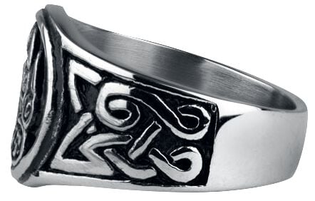 EMP "Bärentatze" Ring Silberfarben Von EtNox Hard And Heavy