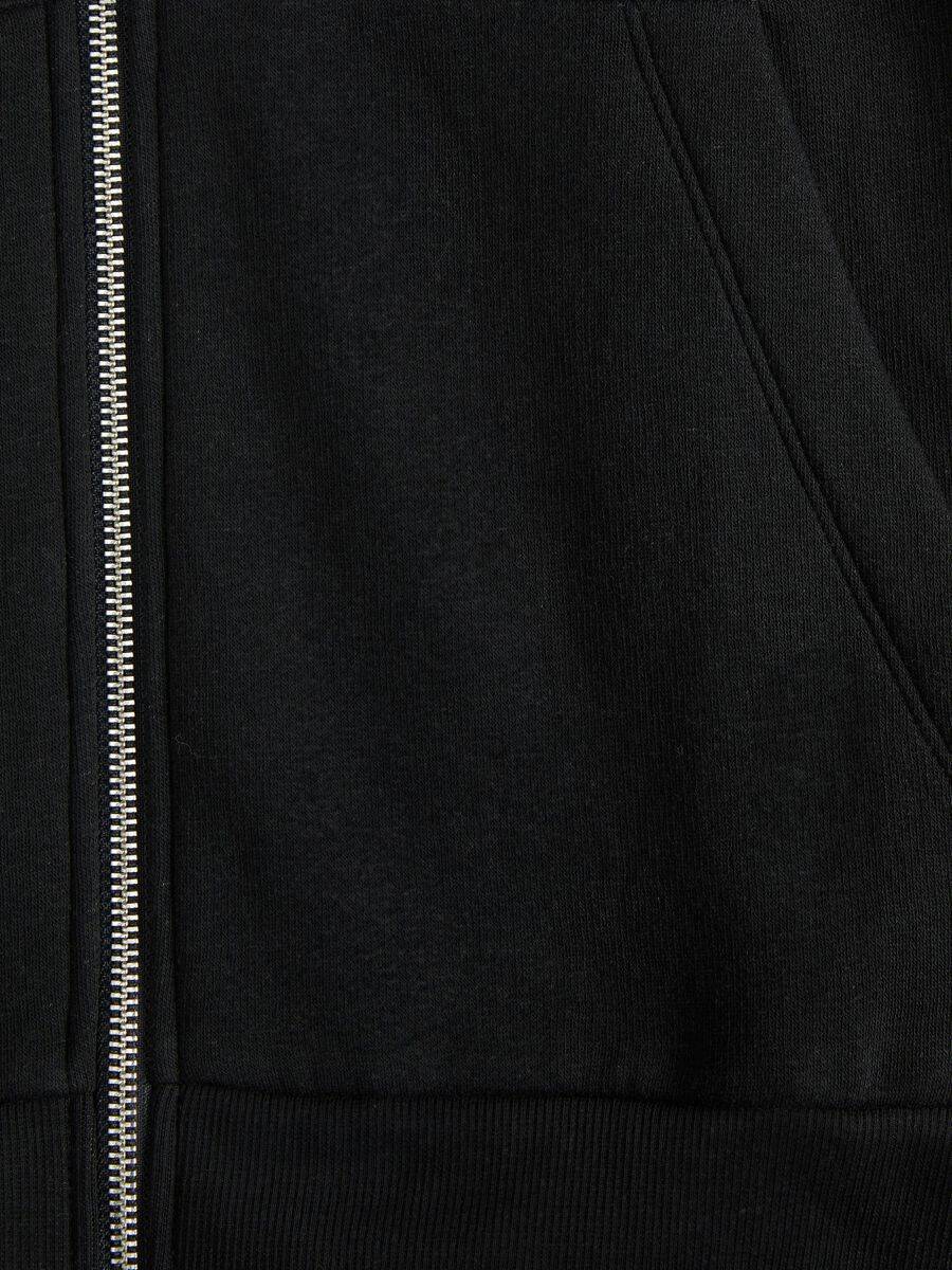 EMP "Basic Sweat Cardigan" Kapuzenjacke Schwarz Von Produkt