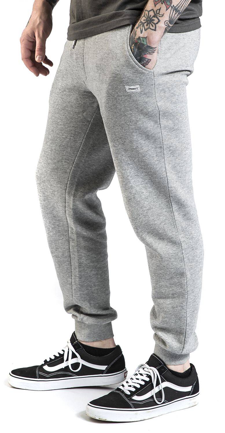 EMP "Basic Sweat Pants" Trainingshose Hellgrau Meliert Von Produkt