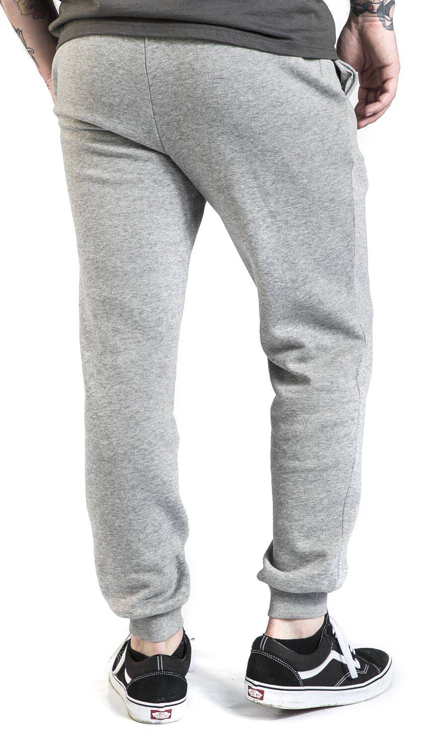 EMP "Basic Sweat Pants" Trainingshose Hellgrau Meliert Von Produkt