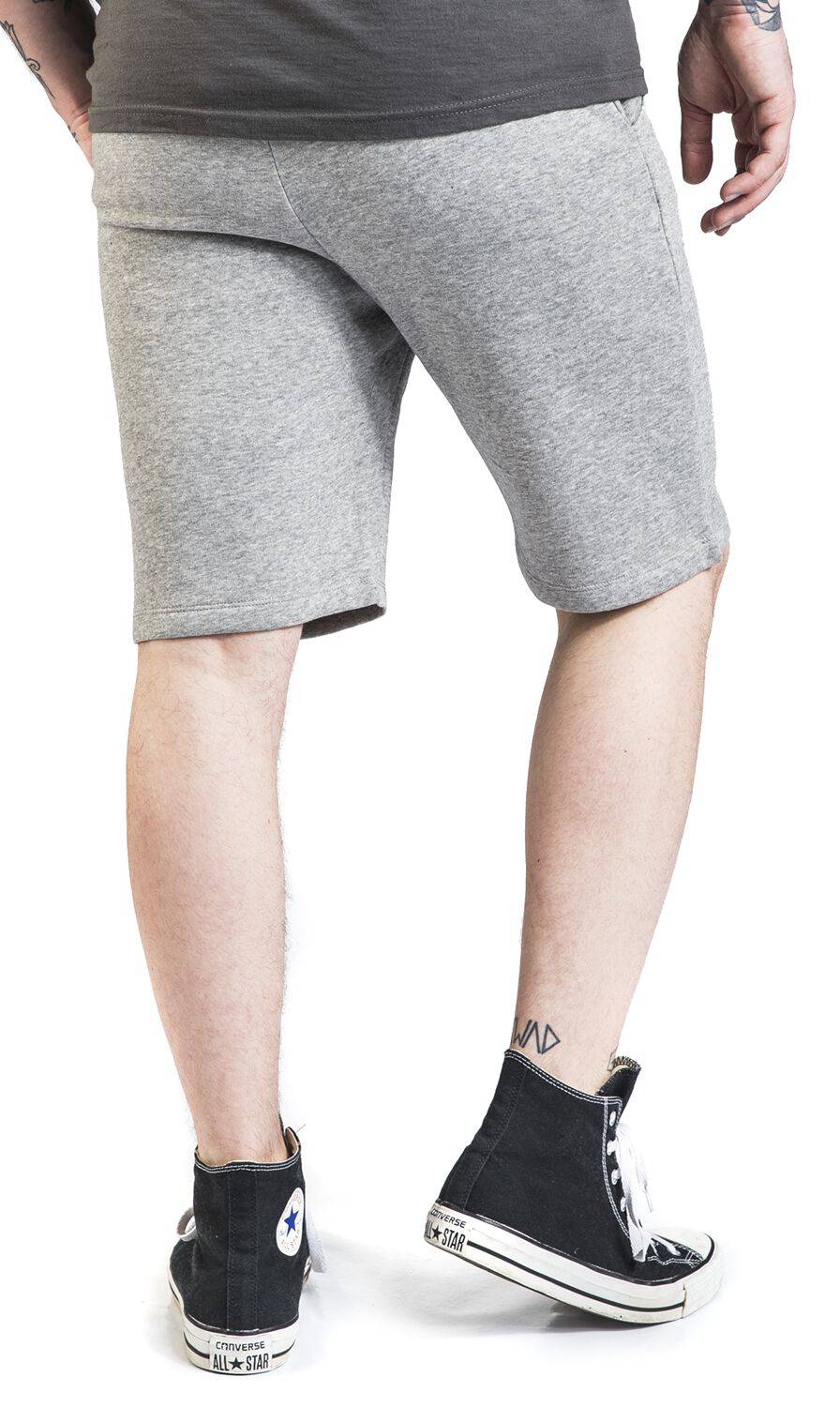 EMP "Basic Sweat Shorts" Short Hellgrau Meliert Von Produkt