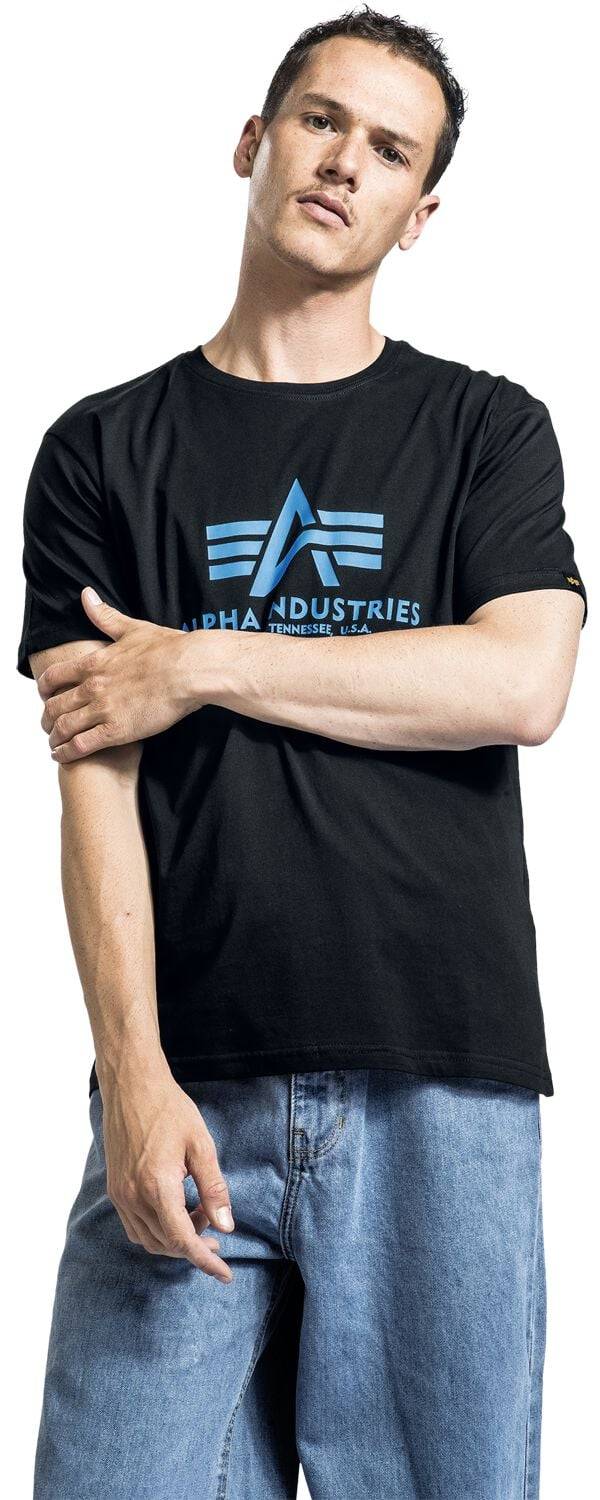 EMP "Basic T-Shirt" T-Shirt Schwarz Von Alpha Industries