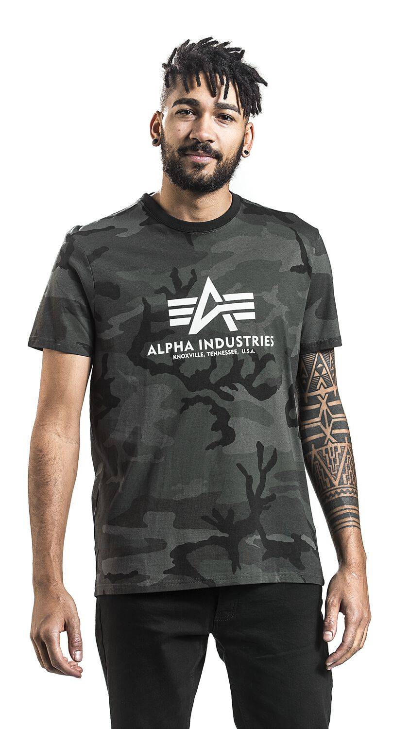 EMP "Basic T" T-Shirt Camouflage Von Alpha Industries