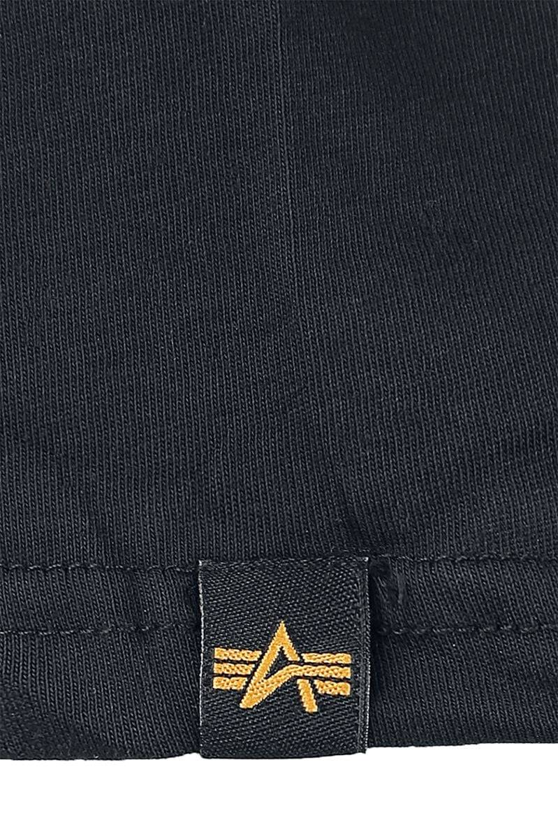 EMP "Basic T" T-Shirt Schwarz/goldfarben Von Alpha Industries