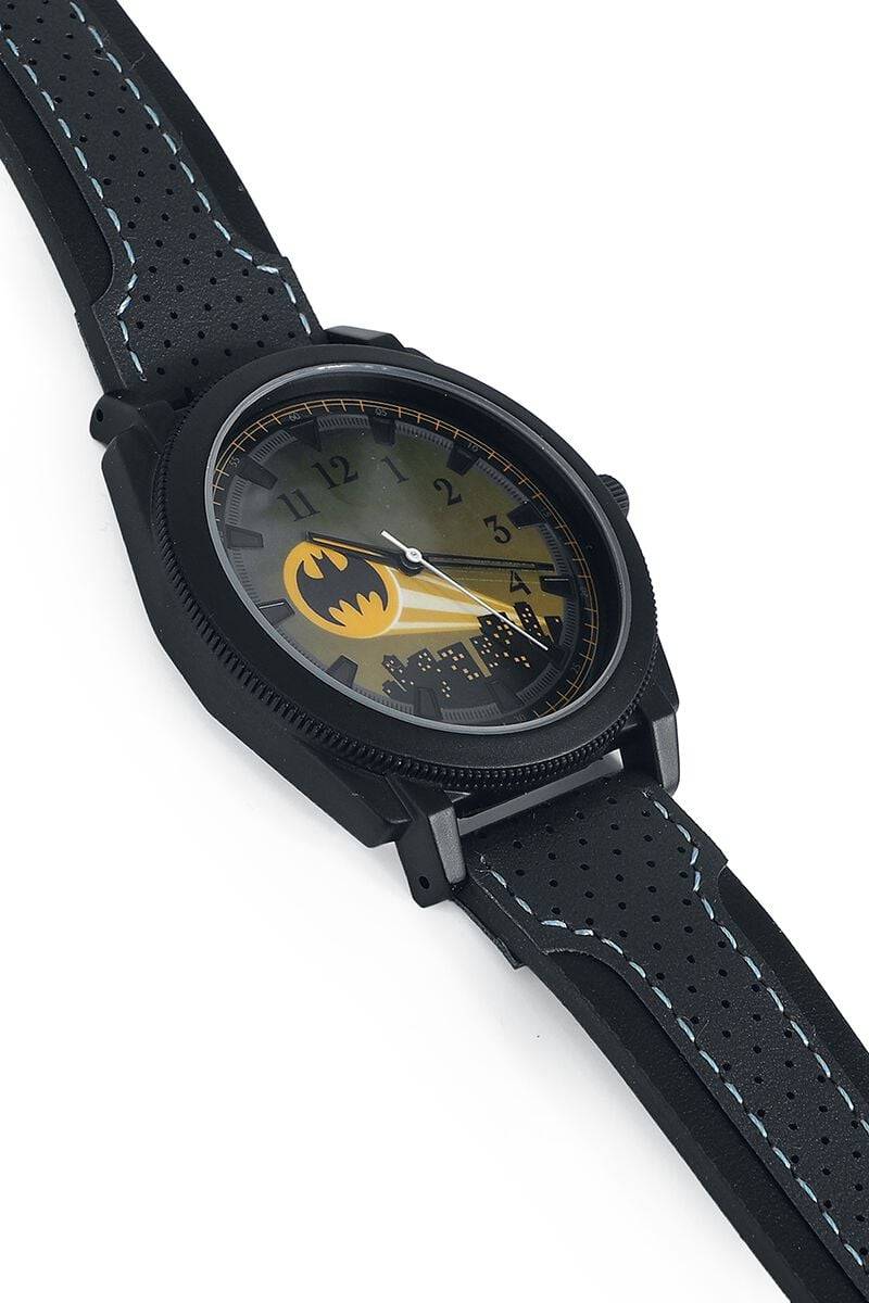 EMP "Bat-Signal" Armbanduhren Schwarz/gelb Von Batman
