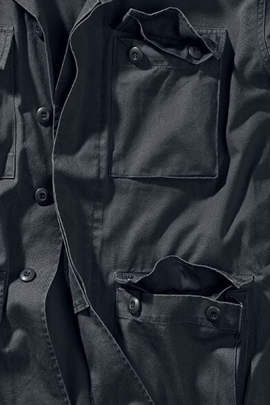 EMP "BDU Twill Jacket" Übergangsjacke Schwarz Von Brandit