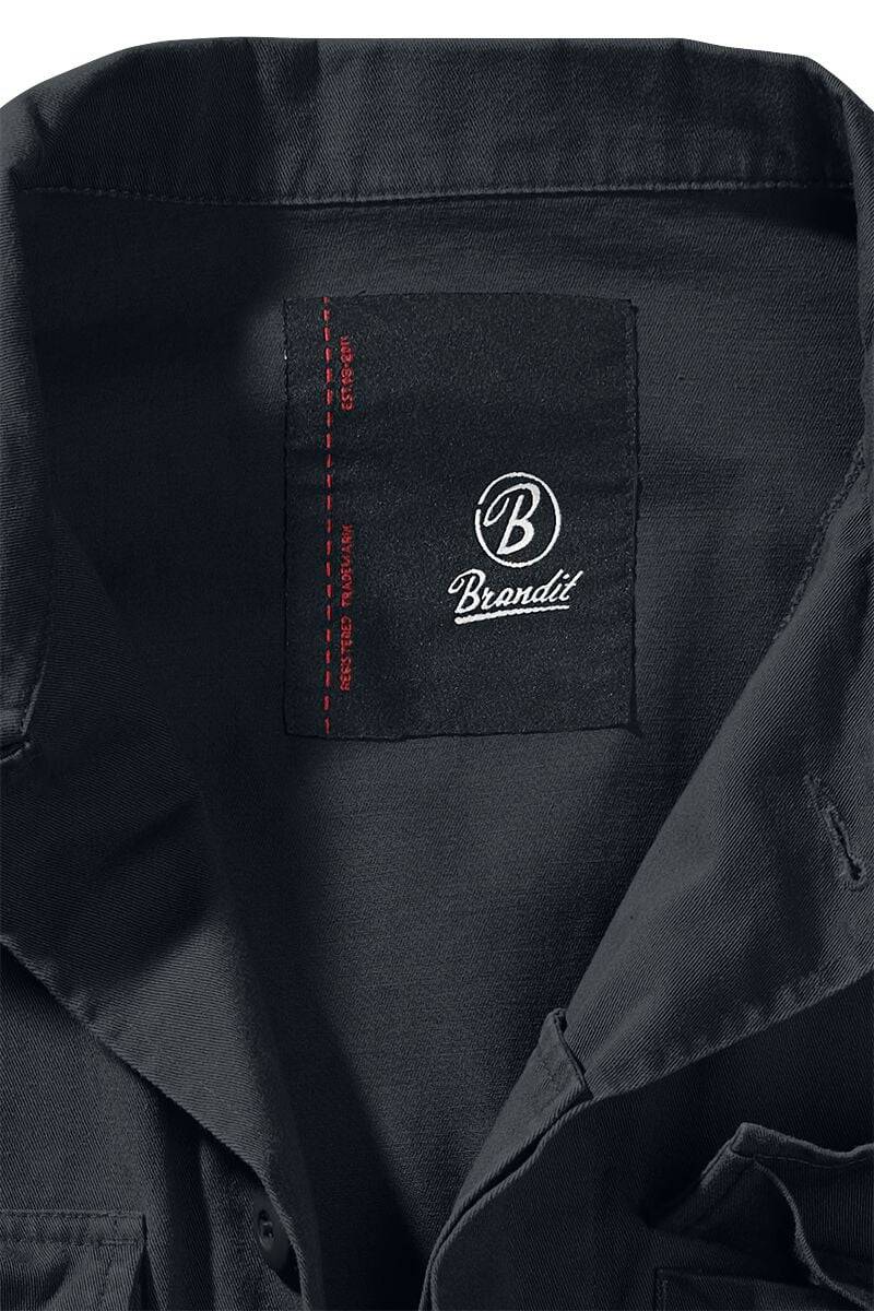 EMP "BDU Twill Jacket" Übergangsjacke Schwarz Von Brandit