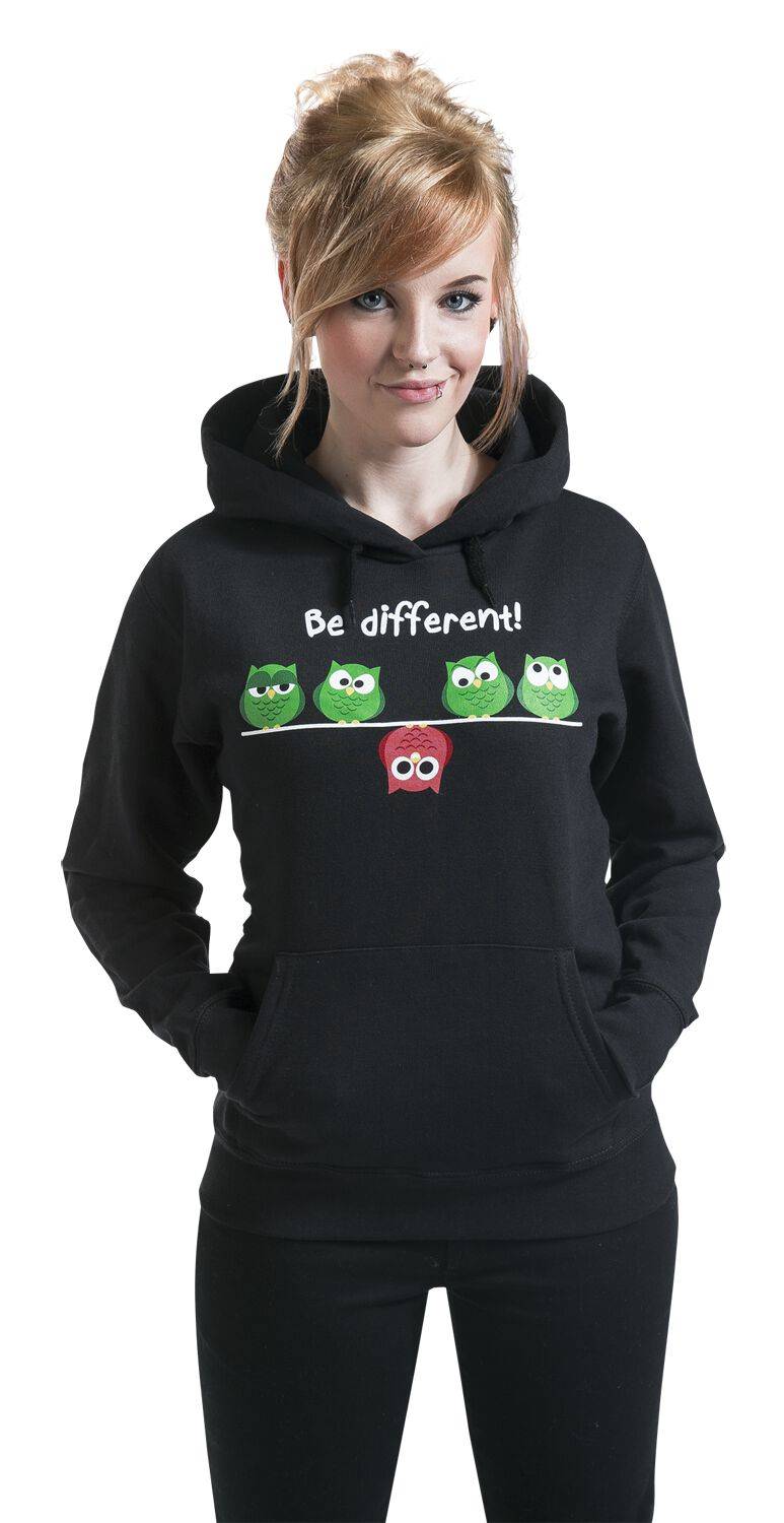 EMP "Be Different!" Kapuzenpullover Schwarz Von Be Different!