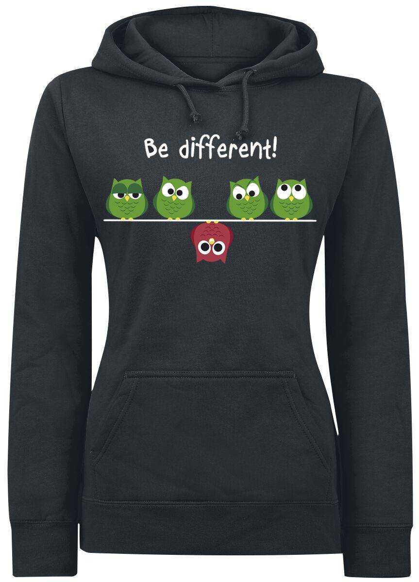 EMP "Be Different!" Kapuzenpullover schwarz von Be Different!