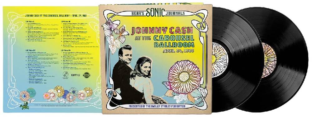 EMP "Bear's sonic journals: Johnny Cash at the Carousel Ballroom, April 24, 1968" LP farbig von Johnny Cash