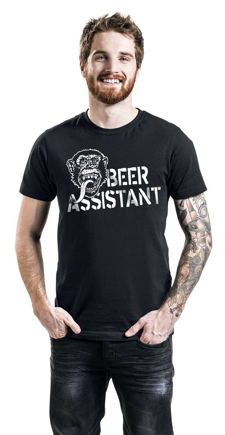 EMP "Beer Assistant" T-Shirt Schwarz Von Gas Monkey Garage