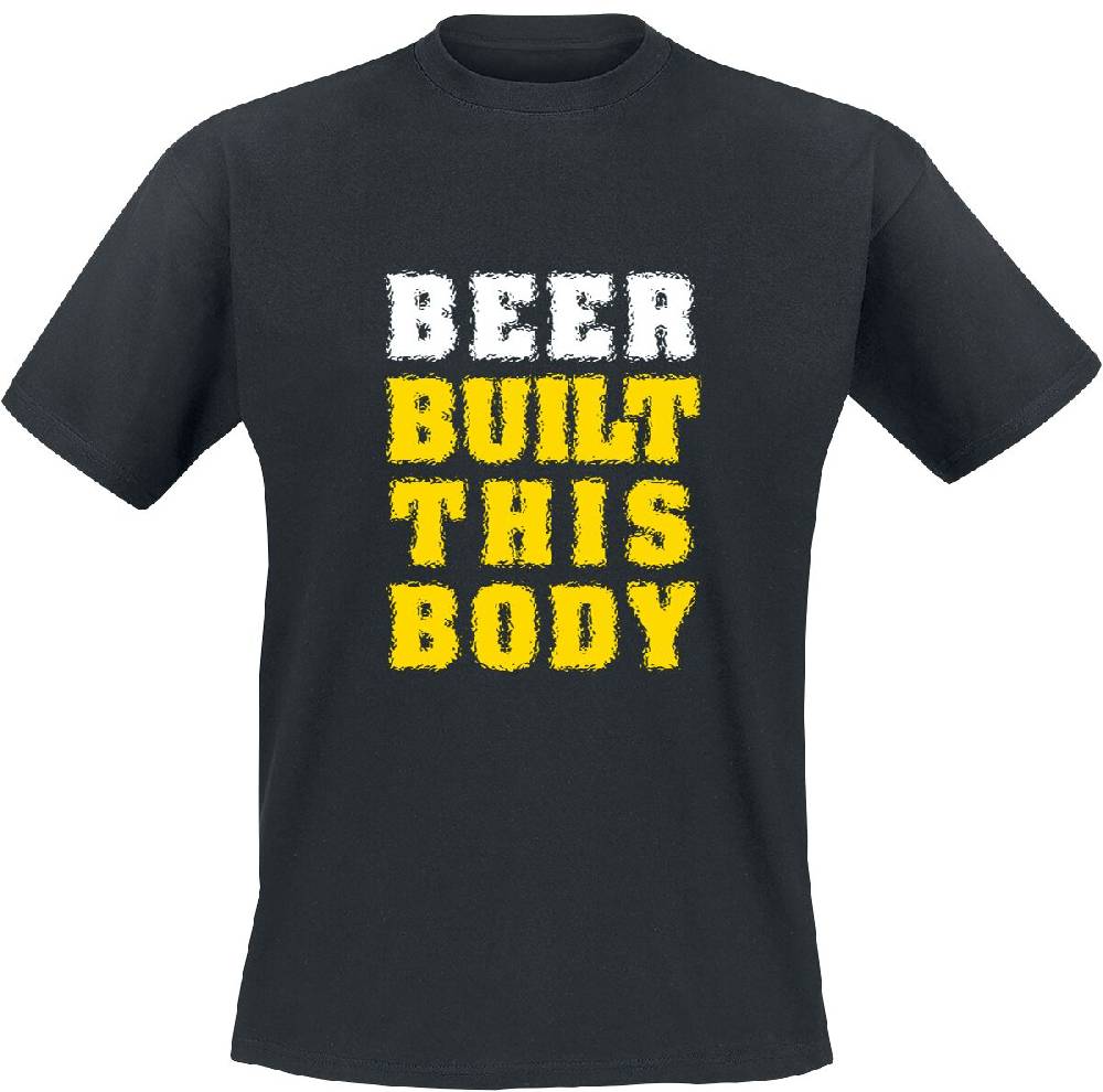 EMP "Beer Built This Body" T-Shirt schwarz von Alkohol & Party