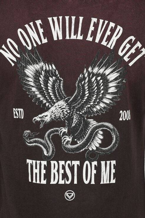 EMP "Best Of Me" T-Shirt Weinrot Von The Ghost Inside