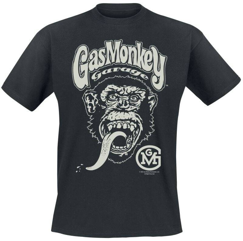 EMP "Big Brand Logo" T-Shirt schwarz von Gas Monkey Garage