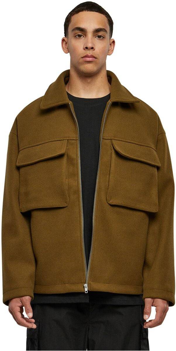 EMP "Big Pocket Blouson" Übergangsjacke Oliv Von Urban Classics