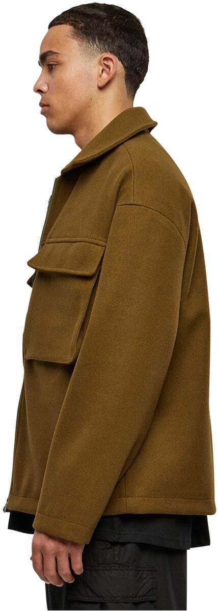 EMP "Big Pocket Blouson" Übergangsjacke Oliv Von Urban Classics